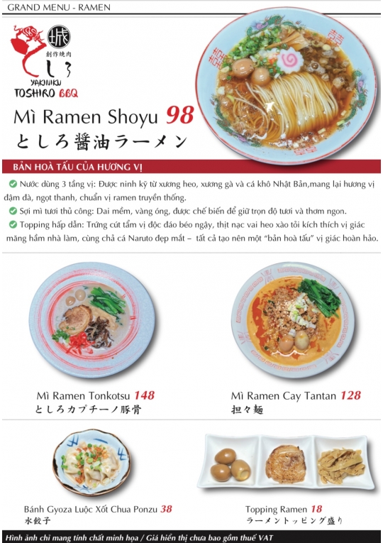 TOSHIRO BBQ | Thiết kế web F&B 0909.842.993